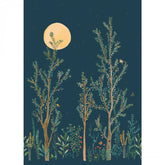 Casamance Green Life Midnight Walk - Design Emporium- The Mob Collective